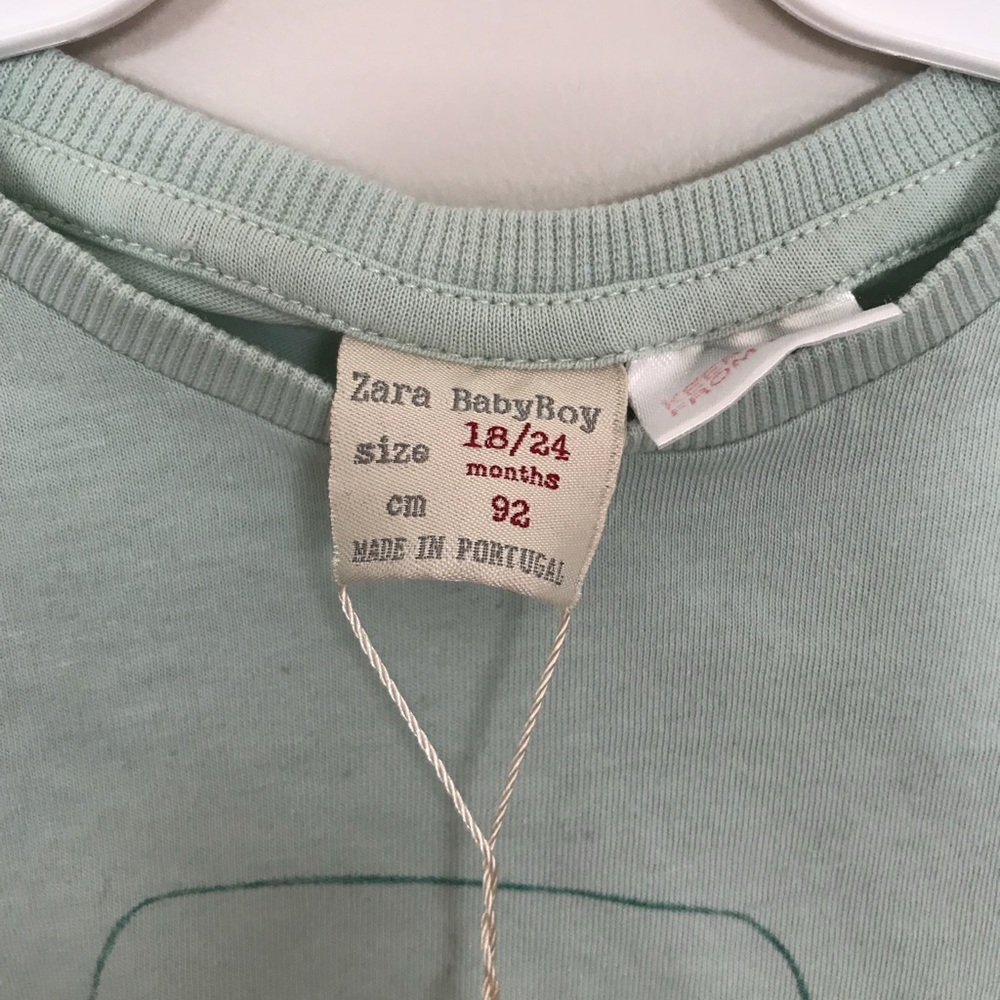 1 left! 12-18m NWT Zara “Indiana Boy” Tee - Picture 4 of 7